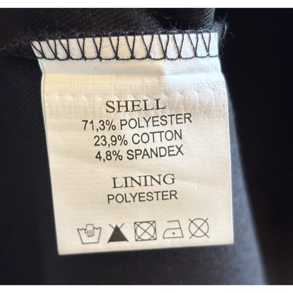 Glamour Bunny Off The Shoulder Pinup Pencil Skirt Dress Sz L Black Retro 1950s - Picture 14 of 15